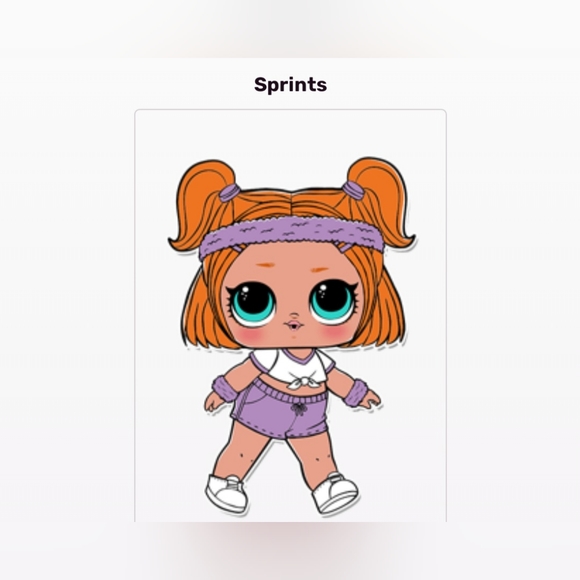 LOL Surprise Dolls Series 3 Confetti Pop Sprints & Lil Sis - Picture 4 of 5